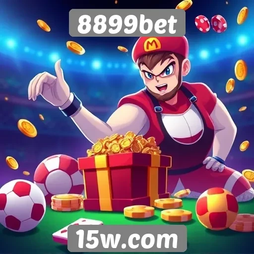 Plataforma 8899bet inclui cassino e apostas esportivas