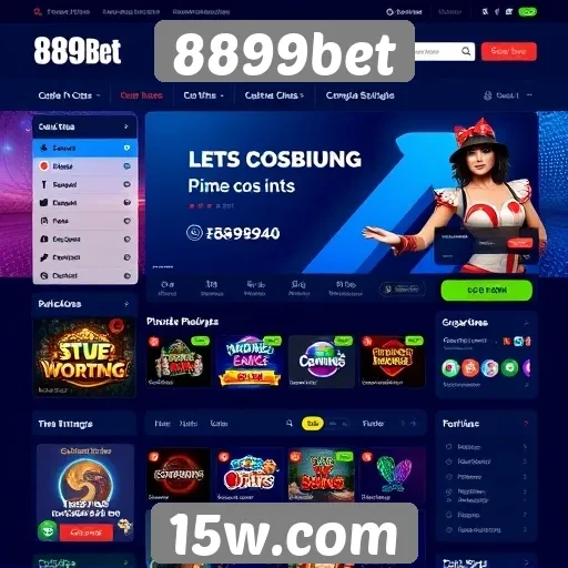 Interface do usuário no site 8899bet é intuitiva e acessível